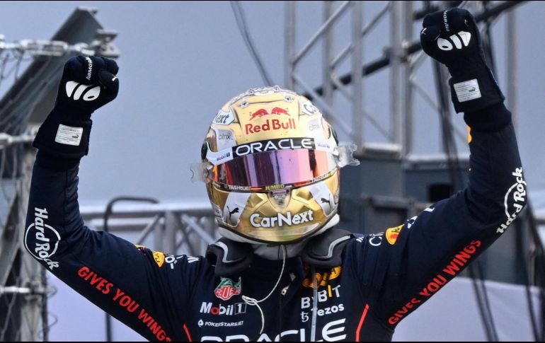 Max Verstappen buscará ampliar ese récord cuando la Fórmula Uno viaje al Gran Premio de Brasil. AFP/R. ARANGUA