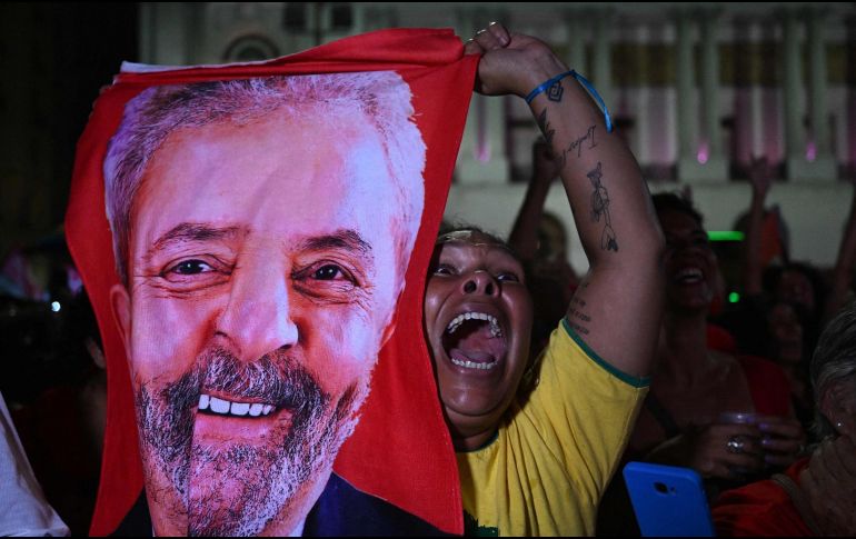 Luiz Inácio Lula da Silva ganó las elecciones en Brasil; iniciará su tercer mandato el próximo 1 de enero de 2023. AFP / P. Porciuncula