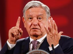 López Obrador asegura que la reforma electoral no busca desaparecer al INE, sino evitar un fraude en las próximas elecciones. EFE / I. Esquivel