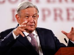 López Obrador también aprovechó para criticar al periodista Sergio Sarmiento por informar sobre las giras que ha hecho a Badiraguato, Sinaloa. EFE / I. Esquivel