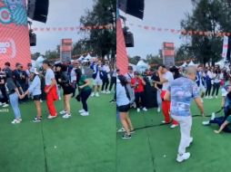 No se saben más detalles sobre la mujer, pero es evidente que el Gran Premio de México no terminó para ella como hubiera esperado. ESPECIAL