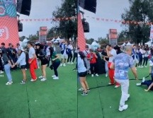 No se saben más detalles sobre la mujer, pero es evidente que el Gran Premio de México no terminó para ella como hubiera esperado. ESPECIAL