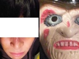 Fue detenido en Guadalajara Julián “N”, quien se disfrazó de Freddy Krueger, para robar una tienda de conveniencia. ESPECIAL