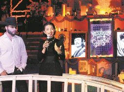 Ambos intérpretes presentaron el libro “Mexicano hasta los huesos”, en las instalaciones de Calaverandia. EL INFORMADOR/ A. Camacho