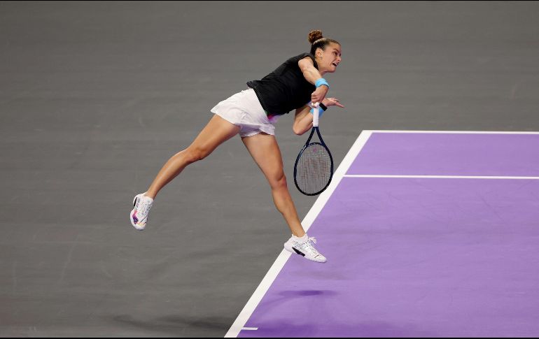 Maria Sakkari ganó en sets corridos, pero en ambos tuvo que irse hasta el tie break. AFP/M. Stockman