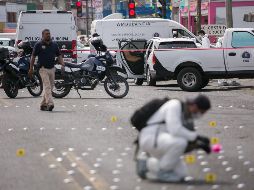 En promedio, 80 asesinatos se registraron diariamente en octubre, según el reporte preliminar del conteo diario de este delito de alto impacto. EFE / ARCHIVO