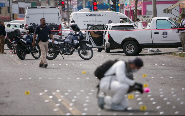 En promedio, 80 asesinatos se registraron diariamente en octubre, según el reporte preliminar del conteo diario de este delito de alto impacto. EFE / ARCHIVO