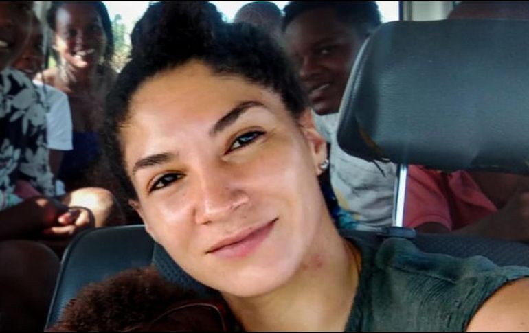 Consuelo Alzamora vive en Les Cayes con su hijos de 4 años. CONSUELO ALZAMORA