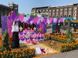 El altar que aportó Jalisco. ESPECIAL/Secretaría de Cultura