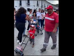 De acuerdo con los usuarios, el hecho ocurrió en el municipio colombiano de Popayán. ESPECIAL/CAPTURA DE VIDEO