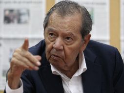 Porfirio Muñoz Ledo aseguró que la reforma electoral de López Obrador va en contra de los derechos de los ciudadanos. EL INFORMADOR/ARCHIVO