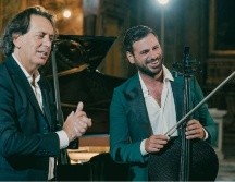 Hauser (der) resaltó la grata experiencia de sumar su talento a Andrea, como una forma de presentar una ofrenda sonora al fallecido ícono musical. CORTESÍA