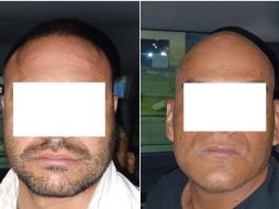 Los aprehendidos se identificaron como José Ortega “N”, de 35 años, y David “N”, de 39 años; fueron llevados ante un agente del Ministerio Público para declarar. ESPECIAL /
