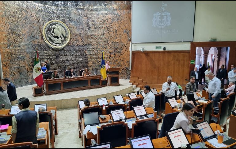 El Congreso de Jalisco debe sesionar para darle entrada formal al proyecto de presupuesto y Ley de Ingresos. EL INFORMADOR / ARCHIVO