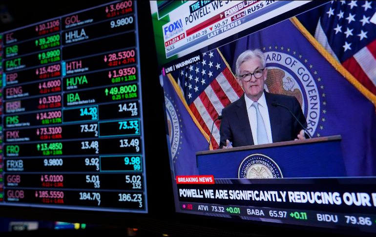 El parqué neoyorquino comenzó la jornada en rojo ante las expectativas de que la Reserva Federal anunciara la sexta alza consecutiva en los tipos de interés. AP/S. Wenig
