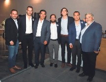 Alejandro Dibildox, Juan Pablo de la Torre, Juan José Herrejón, Eliseo González, Alberto Tacher, Pablo Canales y Eduardo Mendieta. GENTE BIEN JALISCO/Tony Martínez