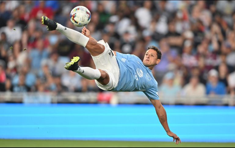 Chicharito anotó 18 goles en la temporada, pero no fue suficiente para aparecer en el 11 estelar de la MLS. IMAGO7