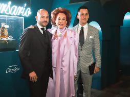Juan Pablo Orendain, Melin Godinez y Rodrigo Mora. GENTE BIEN JALISCO/Tony Martínez