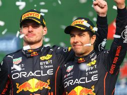 La batalla por el subcampeonato de pilotos en la temporada 2022 de la Fórmula 1 entre Pérez y Charles Leclerc de Ferrari se definirá la próxima semana en Abu Dhabi. IMAGO7