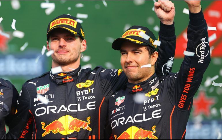 La batalla por el subcampeonato de pilotos en la temporada 2022 de la Fórmula 1 entre Pérez y Charles Leclerc de Ferrari se definirá la próxima semana en Abu Dhabi. IMAGO7