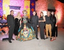 Claudio Zacarías, Jocely Partida, Leticia Hermosillo, Alberto Partida, Leticia Partida, Gildardo Partida y Josselin Maldonado. GENTE BIEN JALISCO/Tony Martínez