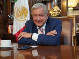 López Obrador difundió en redes una fotografía tras la llamada con Gabriel Boric. TWITTER/@lopezobrador_