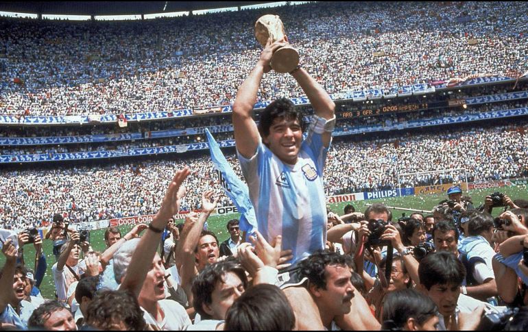 La última vez que Argentina fue campeona del mundo fue en 1986 de la mano de Diego Armando Maradona. AP/ARCHIVO