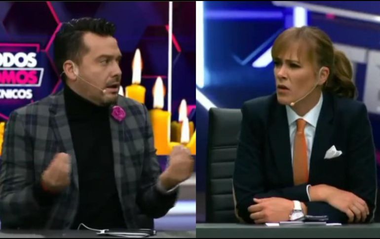 Visiblemente sorprendido, Omar Zerón aseguró que no entendía por qué Marion Reimers se había molestado con él.  ESPECIAL