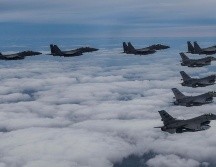 Además de 80 aviones de combate, Corea del Sur mantuvo 