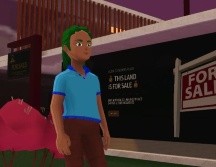 Un avatar en Decentraland. DECENTRALAND