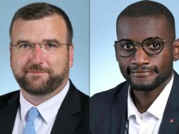 El legislador fue suspendido tras decir un comentario racista mientras su colega, Carlos Martens Bilongo, de raza negra, criticaba la posición del gobierno francés sobre los migrantes varados en el mar. AFP/ ASSEMBLEE NATIONALE