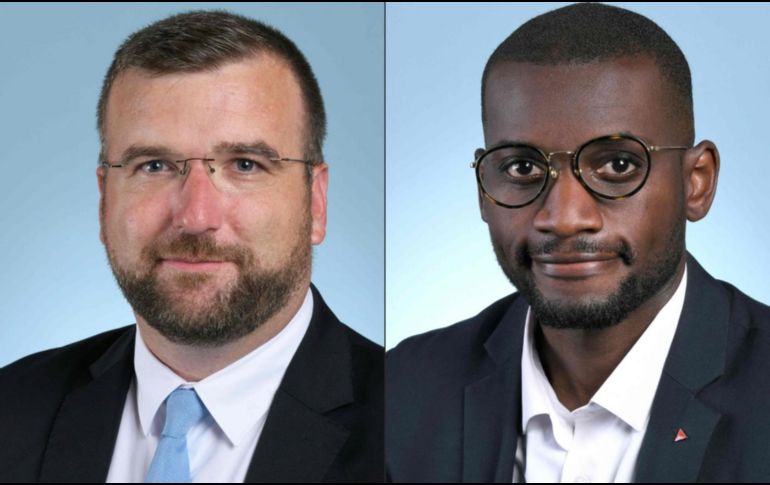 El legislador fue suspendido tras decir un comentario racista mientras su colega, Carlos Martens Bilongo, de raza negra, criticaba la posición del gobierno francés sobre los migrantes varados en el mar. AFP/ ASSEMBLEE NATIONALE