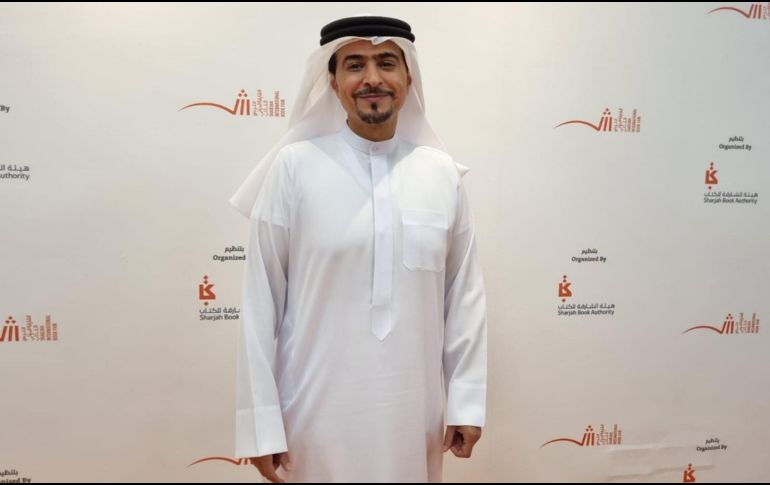 Ahmed Al Ameri, presidente de la Autoridad del Libro de Sharjah. EL INFORMADOR/K. Esparza