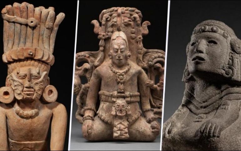 Estas piezas ofertadas cubren un arco temporal que va de 600 a.C. a 1200-1521 d.C., abarcando los periodos Preclásico, Clásico y Posclásico mesoamericano. CORTESÍA / INAH