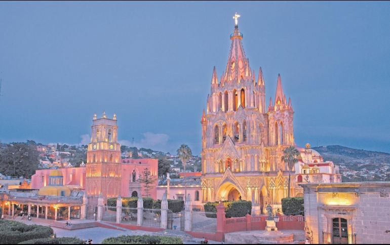San Miguel de Allende tiene estampas que roban el aliento y corazón de los turistas. CORTESÍA