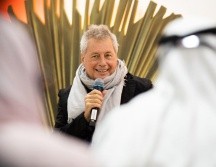 Alessandro Baricco dijo mostrarse contento por los lazos de literatura entre la cultura árabe y la italiana. CORTESÍA/SIBF