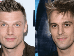 Los hermanos Nick Carter y Aaron Carter. ESPECIAL/Twitter