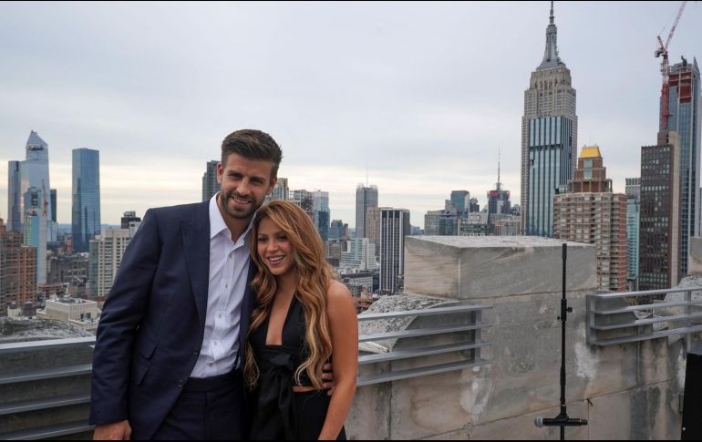 Shakira y Piqué han sido una de las parejas más mediáticas del espectáculo. AFP/ARCHIVO