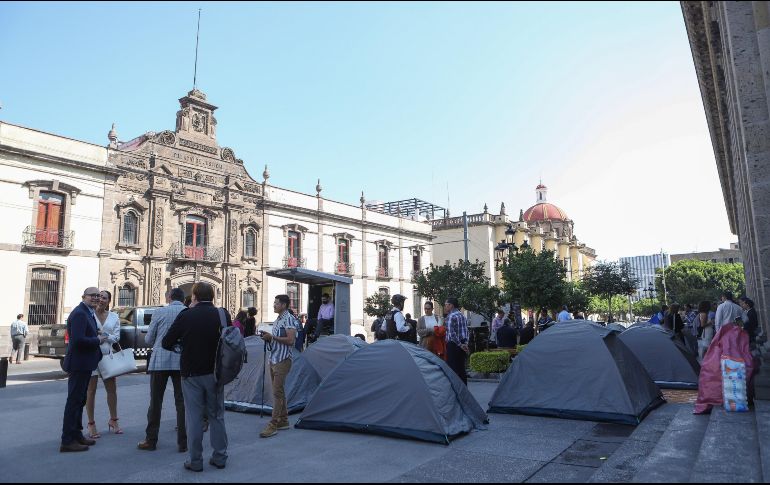 Según los inconformes suman 98 despidos, de mayo a la fecha, de los cuales 49 se dieron en la última quincena de octubre. EL INFORMADOR / C. Zepeda