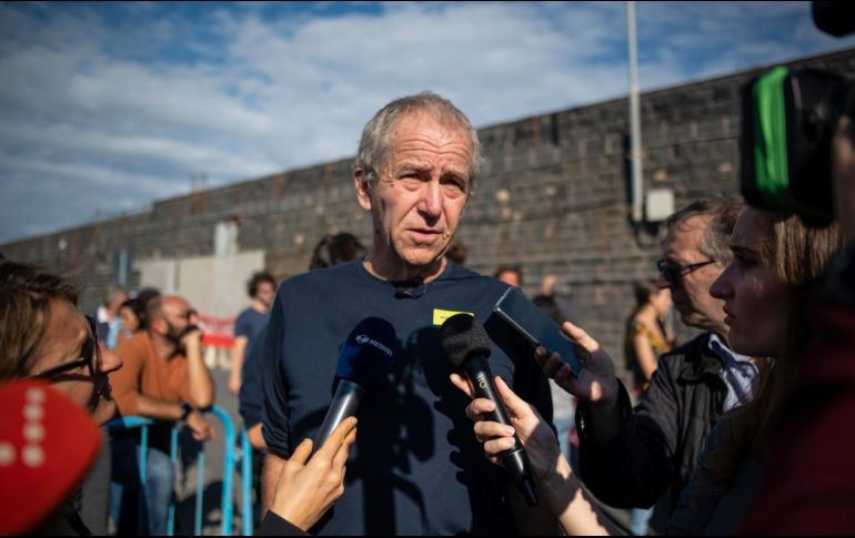 Joachim Ebeling, capitán del Humanity 1. AP.