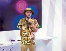 El youtuber originario de Jordania, Kasem Hato, ofreció una charla en la zona de redes sociales. EL INFORMADOR/ E. Esparza