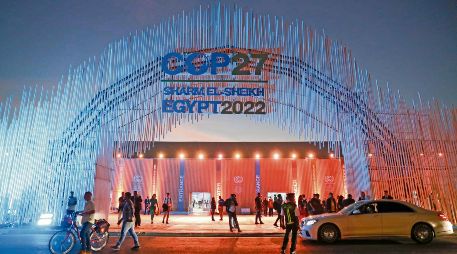 Líderes mundiales se encuentran participando en la conferencia anual COP27 que se realiza del 6 al 18 de noviembre de 2022. XINHUA