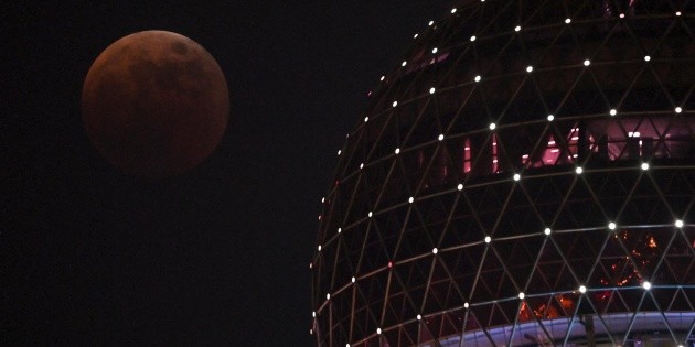 Eclipse lunar: Así se vio la espectacular luna de sangre en el mundo ...