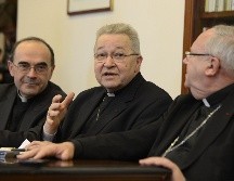 El cardenal francés de 78 años, Jean-Pierre Ricard, confesó haber abusado sexualmente de una menor de edad hace 35 años, razón por la cual se ha abierto una carpeta de investigación en su contra. AFP/ ARCHIVO