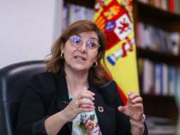 Pilar Cancela, secretaria de Estado de Cooperación internacional  de España. EFE/J. Roncoroni