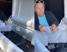 A través de TikTok, Brooke Wozniak compartió el video explicando lo que había sucedido con la finalidad de localizar a la familia de la difunta. ESPECIAL