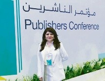 La agente literaria mexicana, Verónica Flores, participó en la Feria Internacional del Libro de Sharjah con su proyecto: VF Agencia Literaria. CORTESÍA/ Verónica Flores