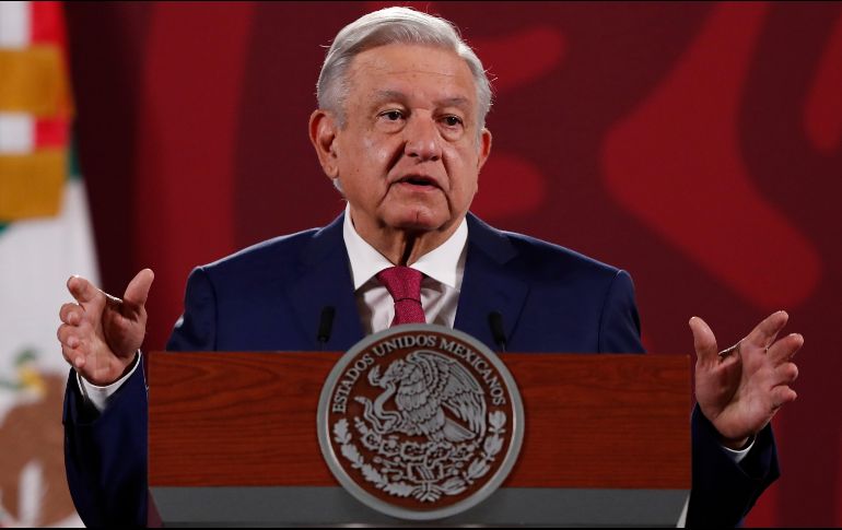López Obrador asegura que en México hay cerca de 30 millones de personas con pensamiento o simpatizantes del pensamiento conservador. EFE / M. Guzmán