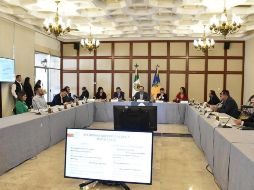 La nueva Ley de Movilidad fue presentada a los alcaldes durante la sesión extraordinaria de la Junta de Coordinación Metropolitana del Imeplan. ESPECIAL / Imeplan