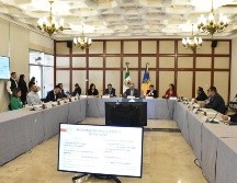 La nueva Ley de Movilidad fue presentada a los alcaldes durante la sesión extraordinaria de la Junta de Coordinación Metropolitana del Imeplan. ESPECIAL / Imeplan